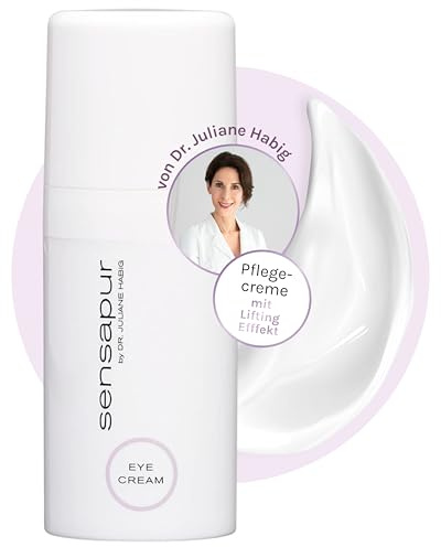 Sensapur® Eye Cream 15 ml I Age Control Augencreme I Hochverträgliche Augenpflege gegen Fältchen, Schwellungen & Augenringe I High-Tolerance Formel für alle Hauttypen & empfindliche Haut