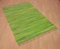 MB Warenhandel24 Handwebteppich Fleckerlteppich gestreift 100% Baumwolle Handweb Teppich Fleckerl Waschbar NEU (ca. 140x200 cm, Kiwi gestreift)