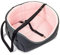 BOUTIQUE ZOO Hunde Autositz Universal Waschbar Abriebfest, Autositz Hund für Vordersitz, Beifahrersitz, Rückbank, Hundebett Hundetasche, S: 39 cm x 32 cm, Rosa - Kunstleder und Plüsch Stoff