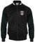 Fulham FC Herren Jacke Track Top Retro Offizielles Fußballgeschenk