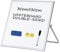 ITODA Tafel Doppelseitig Magnettafel Magnetisch Weißtafel Klein Whiteboard mit Ständer Schreibtafel Abwischbar Kindertafel Aluminium Standtafel Tisch Memoboard Büro Schule Notiztafel mit Tafellöscher