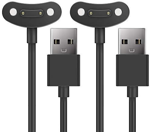 TUSITA Chargeur Câble Compatible avec TicWatch Pro 3 5 X E3 Smartwatch - 2 Pièces, 1M