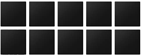 Jung Wippen Set Schalter/Taster Graphitschwarz Matt Serie A: 10x Wippe A590SWM