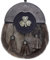 Imperial Kilt Products - Schottische Kilts Sporrans für Herren, Abzeichenstil mit walisischem Drachen-Sporran mit Leder-Kilt-Gurt und Kette in Antik-Optik, für Herren und Jungen,