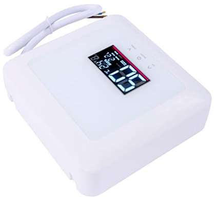 Calentador de agua eléctrico de 7500 W con pantalla LCD+mando a distancia, IPX4, mesa inferior, resistente a la presión, conectable, para cocina, baño y lavadora