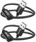 SOLMIMI OTG USB C Adapter 2 Stücke USB A auf C Buchse Adapter für Smartphone, Handy, Tablet, Laptop, Notebook, Festplatte, Hub, Typ-C Kabel, Kopfhörer, Auto - 0.2m