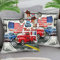 STOJAN Kissenbezüge 45x45cm Kissenbezug Deko Kissenhülle Kissenbezug USA Oldtimer Karte 2er Stück Samt kurzer Plüsch Kissenhüllen Passend Für Wohnzimmer Garten Kissen Dekor