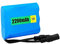 WILLQ DC 12V 2200mAh Rechargeable Li-ion Battery Lithium Battery Pack for LED Light Bar/Robotics/Camera Battery/Street Light Battery/Various 12V Lamps Backup Battery,12V2200mah flat type
