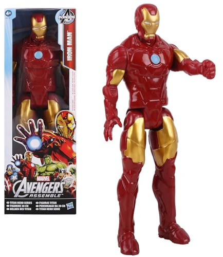 yumcute Hero Serie Action Figur-Iron Charakter Modell Figur,Ti-tan Hero Serie 30 cm Superhelden Große Actionfiguren,Spielzeugfiguren Geschenk Jungen, Für Kinder ab 4 Jahren toyfigure
