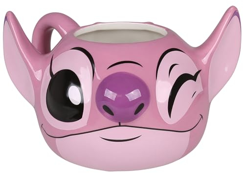 STITCH Andzia Tazza in ceramica, rosa