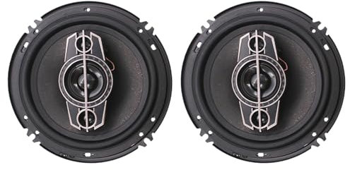 NPXUAMTJ Mejora de los altavoces del coche de 6 pulgadas con sistemas de sonido del vehículo coaxial con 350 W para una experiencia de sonido envolvente impresionante