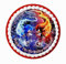 Sonic (Hedgehog) 3 Movie Personalised Edible Icing Cake Topper - Round, Costco, Rectangle and Matching Cupcake Toppers, Birthday Decoration (1. Round)
