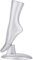 Männliche transparente Schaufensterpuppe Fußmodell Plastik Sneaker Socken Schuhe Stand Display für Frauen Kids Shop Füße Schaufensterpuppe