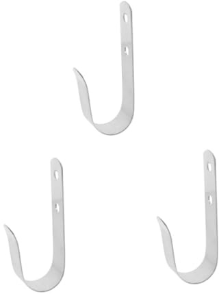 Toyvian 3 Pièces Support de Bouée Crochets de Fixation Robustes pour Anneaux de Accessoire de Piscine pour Barrières et Mâts