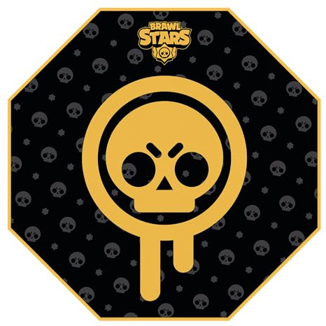 Subsonic - Tapis de Sol Gaming antidérapant Brawl Stars. Protection du Sol 100x100 cm pour Chambre, Bureau et Chaise Gaming. Licence Officielle Supercell