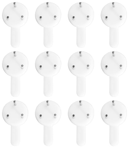 HONMEET Lot de 300 Mini Crochets Muraux Invisibles sans Clou ni Vis pour Cadres Photo, Fixation sans Perçage, Supports Adhésifs Solide et Discrets pour Maison, Bureau et École