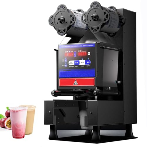 Automatische Tassenversiegelungsmaschine für Bubble und Milchtee – 90/95 mm, bis zu 800 Tassen/H mit digitalem LCD-Panel