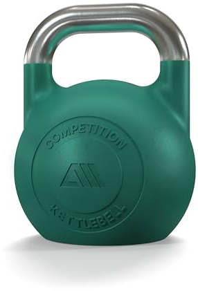 Atletica Competition Kettlebell, 24kg, Grün, Sphäroguss | Sphäroguss, Studioqualität, Dezentes Logo, Competition Farbcode, Funktionelles Ganzkörpertraining