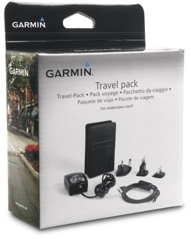 Garmin 4.3-inch Nuvi Travel Pack Carrying Case, AC Adapter Cuero Negro - Maletines para ordenadores portátiles (AC Adapter, Cuero, Negro, Nuvi 2xxW/2x5W/6xx/7xx/8xx)