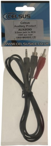 Celsus AUX2010 Auxiliary Interface Jack to RCA 3.5 mm 1.2 m