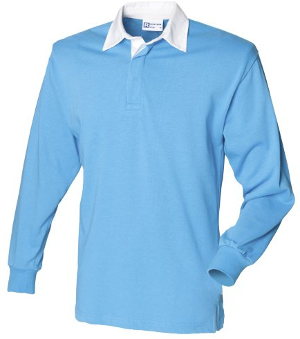 Front Row Polo Shirt – Long Sleeved 100% Cotton – Men's
