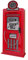Vipack 'Autobett scgtcr Gas Pump Schrank MDF Rot 54 x 40 x 141 cm