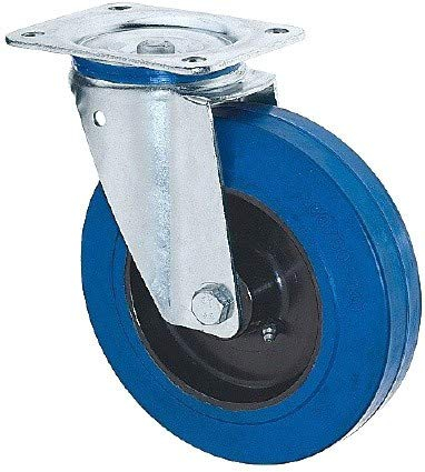 Riggatec Lenkrolle 200mm BLUE WHEEL