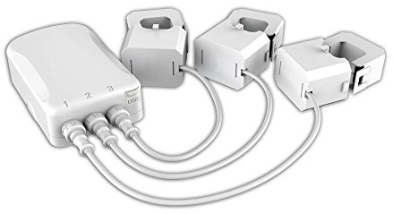 Ecodhome - 01335-1803-00 contador trifásico de inducción con la abrazadera 10 mm, 60 a, s medir