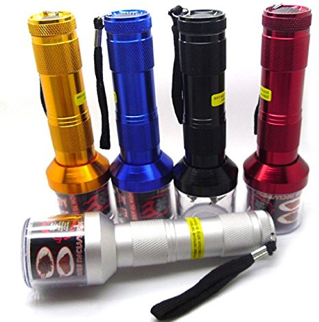Potente picador electrónico grande para tabaco y hierbas, con 18 000 rpm, de aluminio