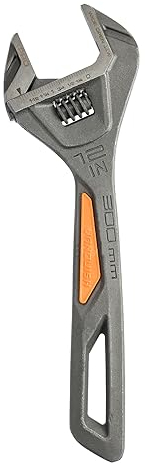 Vanquish Chiave inglese regolabile 304 mm/12 pollici di lunghezza, chiave inglese professionale con ampia apertura a ganascia 3179