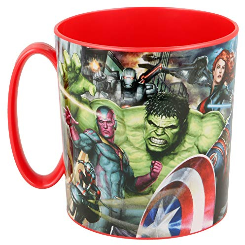avengers, Gobelet en plastique. Non bpa. microwaveable. capacité 350 millilitres.