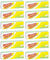 TWELVE PACKS of Dextro Energy Glucose Tablets Lemon 47g