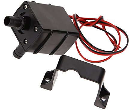 Fenteer Mini Tauchpumpe Wasserpumpe Aquariumpumpe Wasser Luft Membranpumpe DC 24V - 12V/4.8W-240L/H