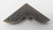 Pk of 4 Metal case Corners Antique Bronze Finish 50mm Over Straight C116