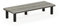 Furinno Turn-N-Tube Supporto per monitor, Rovere Francese Grigio/Nero