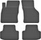 Gummimatten Fußmatten Hoher Rand 15 mm für VW Golf VII/Passat B8 / Polo VI/T-ROC/Tiguan II/Skoda Karoq/Octavia III/Seat Arona/Ateca/Leon III/Audi A3 8V