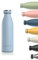 LARS NYSØM Stainless Steel Insulated Water Bottle 350ml, 500ml, 750ml, 1L, 1 5 Liter | Insulated Thermo Flask for Hot and Cold Beverages | Leakproof Drinking Bottle (Sky Blue, 500ml)