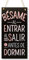 CARISPIBET Bésame cartel decorativo para el hogar placas de decoración regalo romantico adornos colgantes 30 x 15 cm