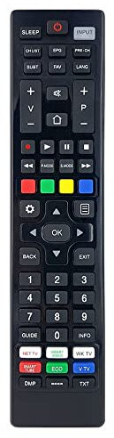 Re-Flix TV Universal Fernbedienung passend für Hisense LTDN40D50TS und alle Modelle ab Baujahr 2000