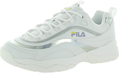 Fila Ray LM Lace-Up White Synthetic Womens Trainers 1010682.01R