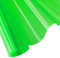 XHT 30 x 135 cm, transparentes PVC-Vinyl, 0,4 mm, Neonfarben, einfarbig, wasserdichter Stoff, super klar, verspiegelte Folienrolle für Handtaschen, Schleifen, DIY-Dekor, Grün