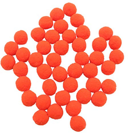 VICASKY 500 Stück Pompons Für DIY-Material Pompons Machen Sortierte Plüschkugel Plüschbälle Weihnachtsfeier Gefallen Plüsch-pom-poms-bälle Flauschiger Bommel Behaart Bastelmaterial