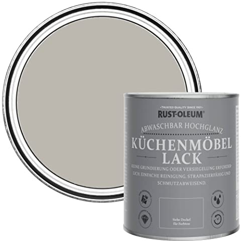 Rust-Oleum Brown Kitchen Cupboard Paint in Gloss Finish - Gorthleck 750ml
