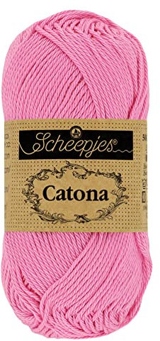Scheepjes - Scheepjes Catona 519 Freesia Yarn - 10x50g