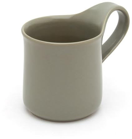 Zero Japan Bee House Ceramic Coffee Mug - Microwave & Dishwasher Friendly Mugs with Handle - Cup for Tea, Coffee & Hot Drinks - Silky Gray (9 oz)