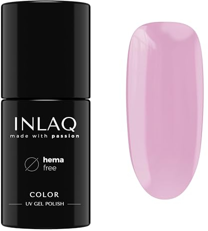 INLAQ® UV Nagellack | Nail Polish Gel | Gellack UV/LED Lack - Glow Spectrum Kollektion 6ml - Blossom