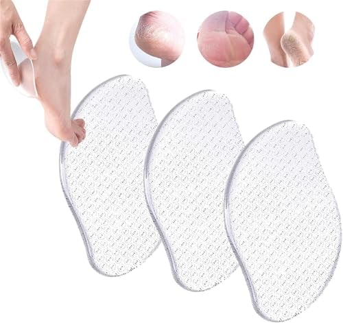AFGQIANG Cheeky-glo Glass Foot File, Nano Glass Foot File Callus Remover, 3Pcs
