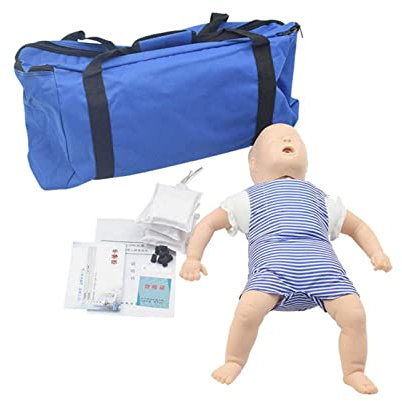 XHSMYXGS Trainingspuppe, HLW-Puppe für Säuglinge, Erste-Hilfe-Modell für Säuglinge, Simulator für Herz-Lungen-Wiederbelebung, Erste-Hilfe-Trainingspuppe