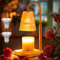 JEKEMORYE Candle Warmer Lamp with Dimmer and Timer: Scented Gifts for Her Valentines Day Presents for Women Girlfriends Wife with 2 Bulbs