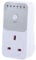 Holibanna Countdown Socket Timer Light Switch Kitchen Timer Digital Plug Socket Dimmer Plug Safety Outlet Shut Hardware White